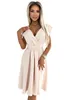 Numoco Damenkleid in A-Linie Scarlett beige M Produktbild-Vorschau 7