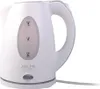 A white electric kettle is shown against a white background. Voir les images du produit