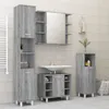 vidaXL Armoire de toilette Gris Sonoma 80x20,5x64 cm Bois Voir les images du produit 9