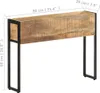 vidaXL Bac à plantes 90x20x68 cm Bois de manguier rugueux Voir les images du produit 4