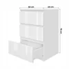 Kommode AVEN 50cm, Schrank 3 Schubladen, Sonoma-Eiche, Produktbild-Vorschau 6