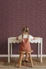 ESTAhome tapeta kwiatuszki fiolet bakłażanowy 50 x 900 cm Podgląd zdjęcia produktu 9