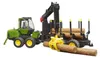 BRUDER JOHN DEERE 1210E, 4 rok/roky, Polykarbonát, Černá, Náhled obrázku produktu 3