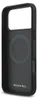 A black phone case with a circular magnetic charging area and the Mercedes-Benz logo. Anteprima dell’immagine prodotto
