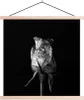 MuchoWow® Textilposter Rosen - Blumen - Farbe - Schwarz - Produktbild-Vorschau 1