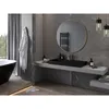 Mexen Loft lustro łazienkowe okragłe 100 cm, rama złota - Podgląd zdjęcia produktu 3