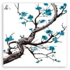 Leinwandbild natur - blau 50x50 cm Feeby blau wandbild Produktbild-Vorschau 3