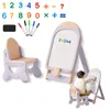 Lavagna magnetica per bambini con sedia - regolabile in Anteprima dell’immagine prodotto 1