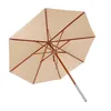 Drewniany parasol gastronomiczny HWC-C57, parasol ogrodowy, Podgląd zdjęcia produktu 2