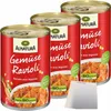 Alnatura Gemüseravioli 3er Pack (3x400g Dose) + usy Block Produktbild-Vorschau 1