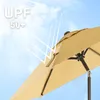 Slunečník SONGMICS Ø210 cm UPF 50+ lze sklopit o 30° na obě Náhled obrázku produktu 7