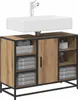vidaXL Szafka łazienkowa dąb Artisan 80 x 33 x 60 cm Podgląd zdjęcia produktu 3