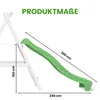 Wellenrutsche 290 cm Hellgrün für Podesthöhe 150 cm Produktbild-Vorschau 4