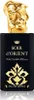 A perfume bottle with a gold cap and black body. Voir les images du produit