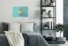 MuchoWow® Poster Illustration "Surf Point" mit blauem Produktbild-Vorschau 4