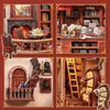 Stavebnice Cutebee Thames Bookstore CWGB405, dřevo, 22 x 14 Náhled obrázku produktu 2