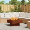vidaXL Feuerstelle Rostoptik 80 x 80 x 40 cm Produktbild-Vorschau 2