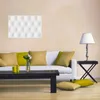 Wallario Poster - Weiße Ledertür, Kunstdruck Größe: 61 x Produktbild-Vorschau 3