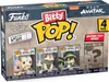 Avatar The Last Airbender - Aang with Momo Appa Toph Bitty Produktbild-Vorschau 1