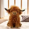 Hochlandkuh Kuscheltier 25cm Plüschtier Stier Tierpuppe Produktbild-Vorschau 2