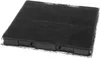 A black activated carbon filter for a kitchen hood. Produktbild-Vorschau