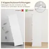 COSTWAY Küchenschrank hoch, 139 cm Vorratsschrank mit Produktbild-Vorschau 6