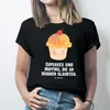 Mr. & Mrs. Panda Größe L T-Shirt Cupcake - Schwarz - Produktbild-Vorschau 3