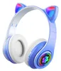Apt Dětská Led Sluchátka Kočičí Uši Bluetooth 5.0 Náhled obrázku produktu 1