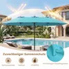 COSTWAY, ombrellone doppio da giardino, 450x260 cm, con Anteprima dell’immagine prodotto 4