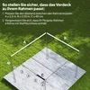 Outsunny Ersatzdach für Pergola, 2,5x2,55m Pergola-Dach mit Produktbild-Vorschau 4