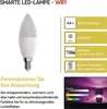 LED Lampe GoSmart Candle / E14 / 4,8 W (40 W) / 470 lm / RGB / dimmbar / WiFi Produktbild-Vorschau
