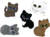 Dress It Up Knöpfe mit Tiermotiven : Katzen Motiv: Katzen Produktbild-Vorschau 1