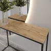 Furneo | Konsolentisch II - 100 cm - Wotan Eiche / Schwarz Produktbild-Vorschau 2