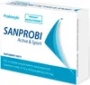 A product box for Sanprobi Active & Sport probiotics. Produktbild-Vorschau