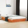 Massivholzbett mit LED-Beleuchtung Wachsbraun 120x200 cm Produktbild-Vorschau 4