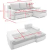 Ecksofa TOKIO VI PRO mit Schlaffunktion! Eckcouch mit Produktbild-Vorschau 7