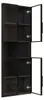 Vetrina angolare in MDF nero con illuminazione a LED, Anteprima dell’immagine prodotto 13