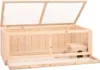 vidaXL Hamsterkäfig 104x52x38 cm Massivholz Tanne Produktbild-Vorschau 2