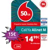 Vodafone Prepaid CallYa M | 50 GB | 15 EUR Guthaben | ohne Produktbild-Vorschau 1