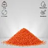 Deko-Granulat orange Ø 2 - 3 mm als Gläser, Vasen Streudeko Produktbild-Vorschau 2