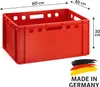 Fleischerkiste 2x Metzgerkiste 60x40x30cm Lagerkiste E3 Produktbild-Vorschau 2