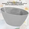 MePla - 2 Stück - Orchideen-Schiffchen L 25 weiss Produktbild-Vorschau 3