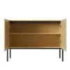 Mueble aparador Merax con 2 puertas, cómoda con patas de Vista previa de la imagen del producto 10