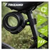 Trizand 27338 Zámek na kolo s číselným kódem 120 cm, černý Náhled obrázku produktu 7