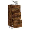 The Living Store Sideboard Räuchereiche 34,5x34x90 cm Produktbild-Vorschau 4