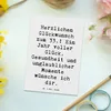 Mr. & Mrs. Panda Ansichtskarte Spruch 33. Geburtstag Produktbild-Vorschau 2