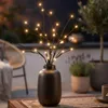 LED Lichterzweig 70 cm batteriebetrieben für Außen und Produktbild-Vorschau 7