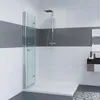 IMPTS Duschwand 80 x 185 cm Walk in Dusche Falttür Produktbild-Vorschau 2