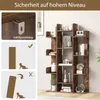 GOPLUS Bücherregal in Baumform, 13 Ebenen Produktbild-Vorschau 4