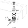 Desagüe de ducha con remolino de 60 mm – Wirquin Vista previa de la imagen del producto 4
